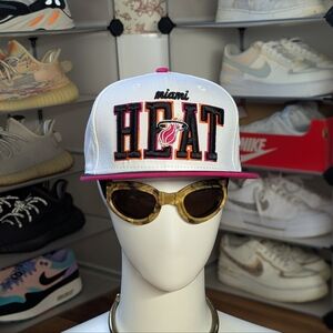 Miami Heat Hardwood Classics New Era Hat (OS)